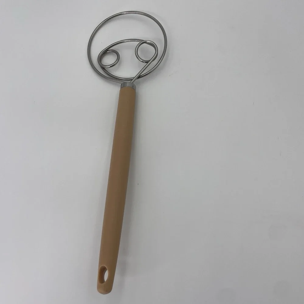 Danish Dough Whisk Stainless Steel Resin Handle 10.5